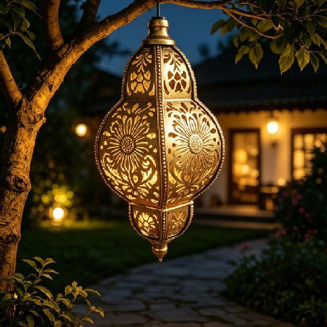 Farol Solar Decorativo de Proyección para Jardín | LumiGarden™ - DrCasaNova