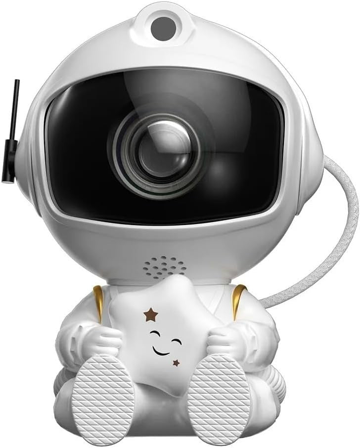 Proyector Galaxia Astronauta LED 360° con Control Remoto y Temporizador - DrCasaNova