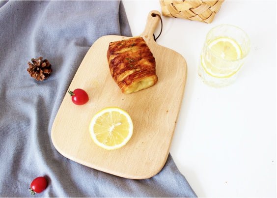 Mini Tabla de Cortar para Pan de Madera Maciza - CasaNova