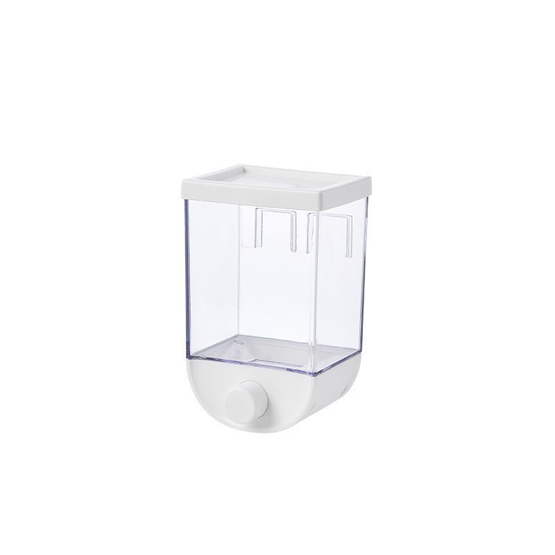 Dispensador Organizador de Pared para Cereales y Granos con Botón de Fácil Presión - CasaNova