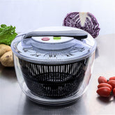 Secador de Lechuga y Verduras Multifunción | Centrifugadora para Ensaladas y Escurridor de Frutas - DrCasaNova
