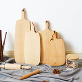 Mini Tabla de Cortar para Pan de Madera Maciza - CasaNova