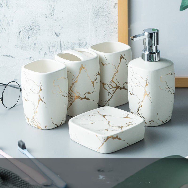 Set de Baño con Vaso - CasaNova
