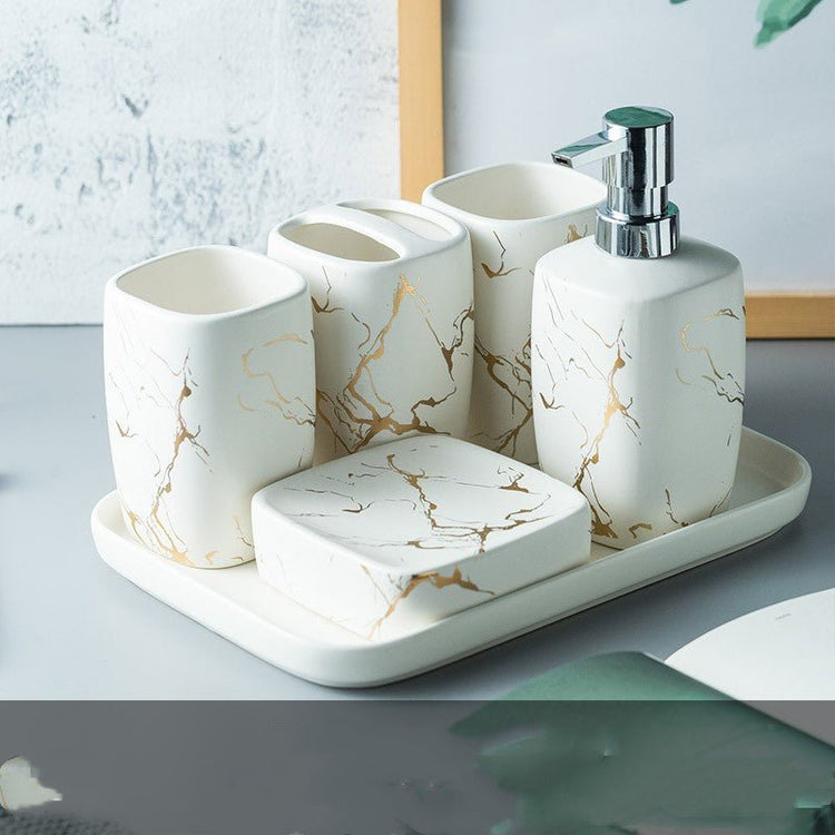 Set de Baño con Vaso - CasaNova