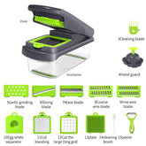 Cortador de Verduras Multifunción 15 en 1 ChefSlice | Rallador - DrCasaNova