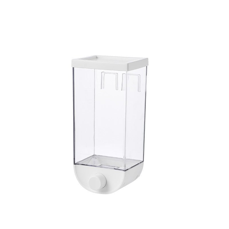Dispensador Organizador de Pared para Cereales y Granos con Botón de Fácil Presión - CasaNova