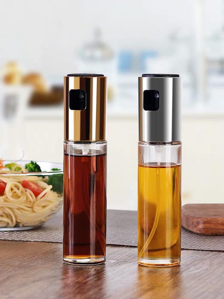 Botella Pulverizadora de Vidrio para Aceite y Vinagre - CasaNova