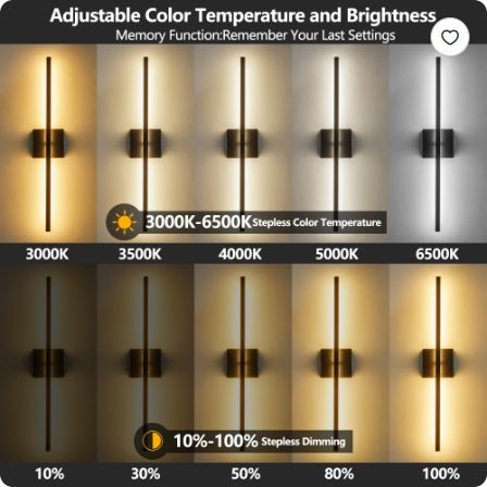 Apliques LED Minimalistas (Pack de 2) - CasaNova