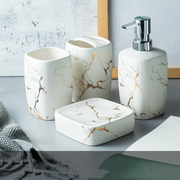 Set de Baño con Vaso - CasaNova