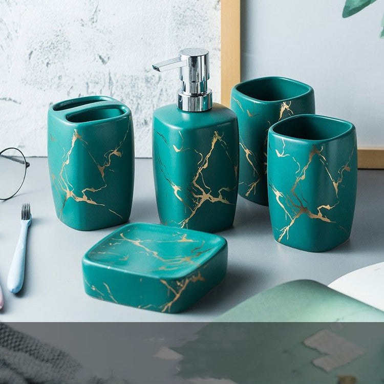 Set de Baño con Vaso - CasaNova