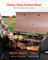 Ahumador y Parrilla a Pellets 456 sq.in. - CasaNova