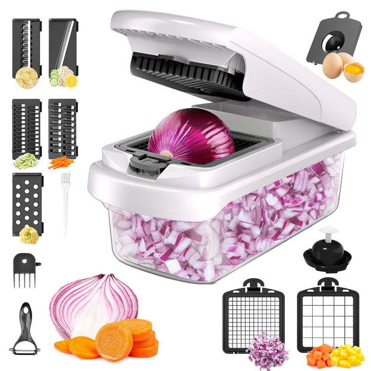 Cortador de Verduras Multifunción 15 en 1 ChefSlice | Rallador - DrCasaNova