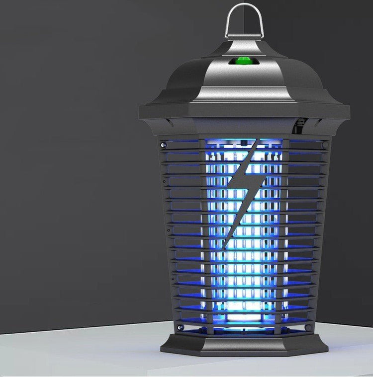 Lámpara Antimosquitos Exterior UV-A Impermeable | Trampa Eléctrica para Mosquitos Uso Doméstico y Jardín - CasaNova