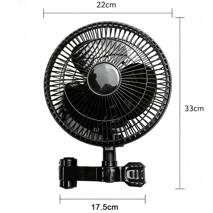 Ventilador Clip Oscilante - CasaNova