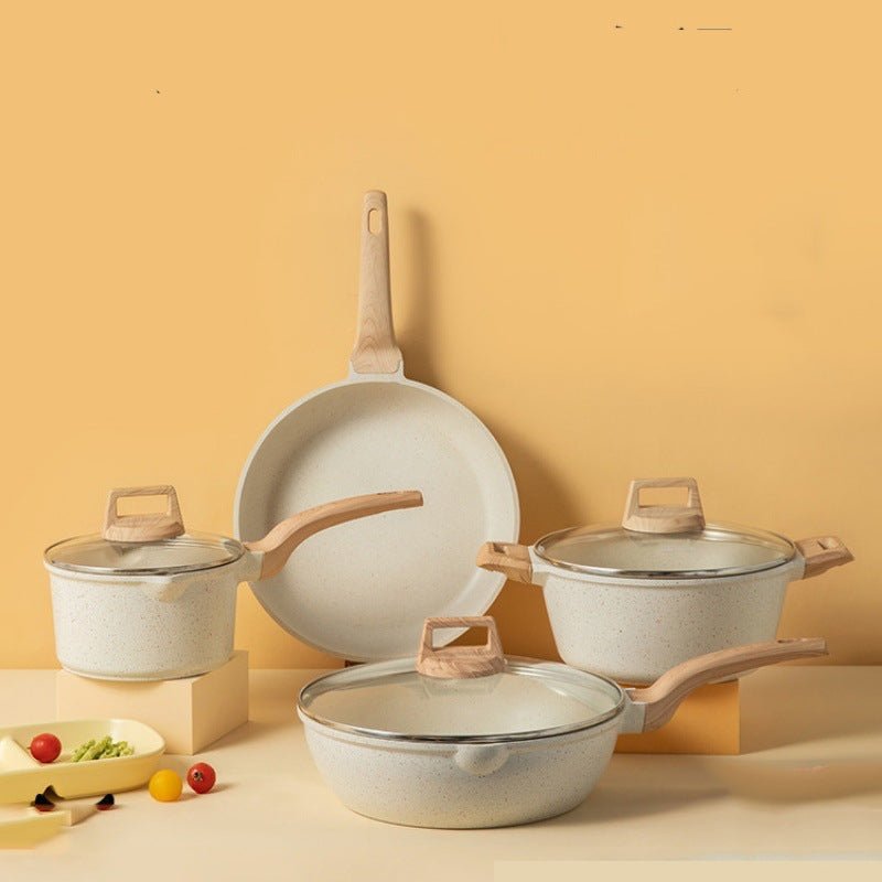 Set de Cocina Antiadherente Piedra Granito Premium - DrCasaNova