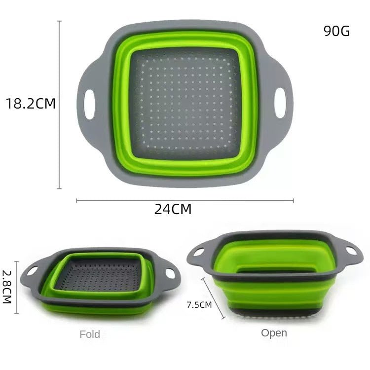 Cesta Escurridora Plegable para Frutas y Verduras FreshDrain | Colador - DrCasaNova