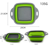 Cesta Escurridora Plegable para Frutas y Verduras FreshDrain | Colador - DrCasaNova