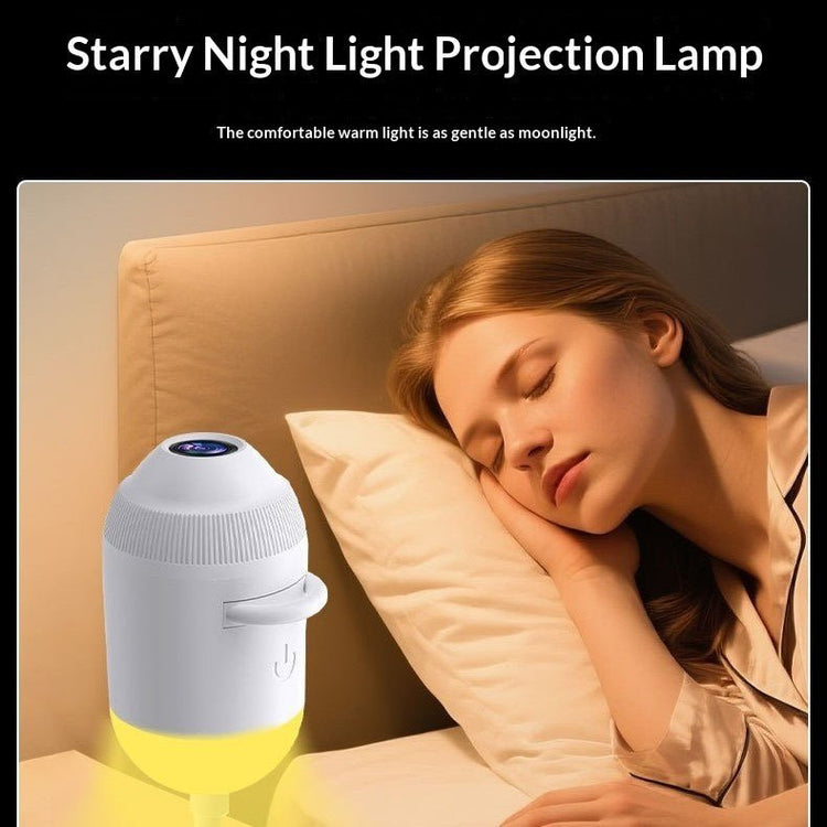Proyector de Estrellas y Galaxias LED – Lámpara Nocturna para Dormitorio con Ambiente Romántico - DrCasaNova