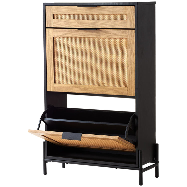 Mueble Zapatero Slim de Ratán - CasaNova