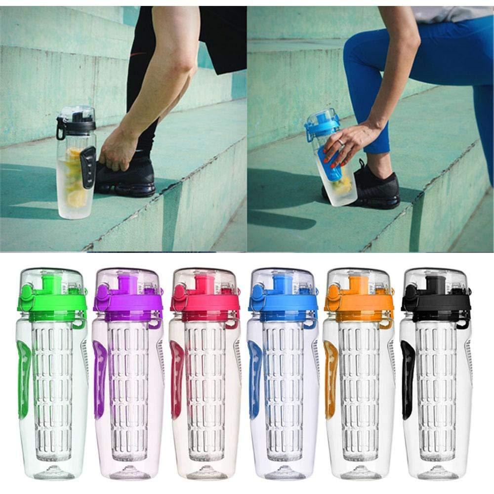 Botella de Agua Deportiva con Infusor de Frutas Libre de BPA - CasaNova