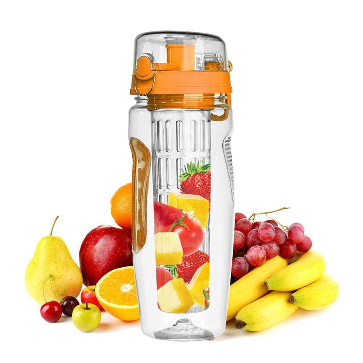Botella de Agua Deportiva con Infusor de Frutas Libre de BPA - CasaNova