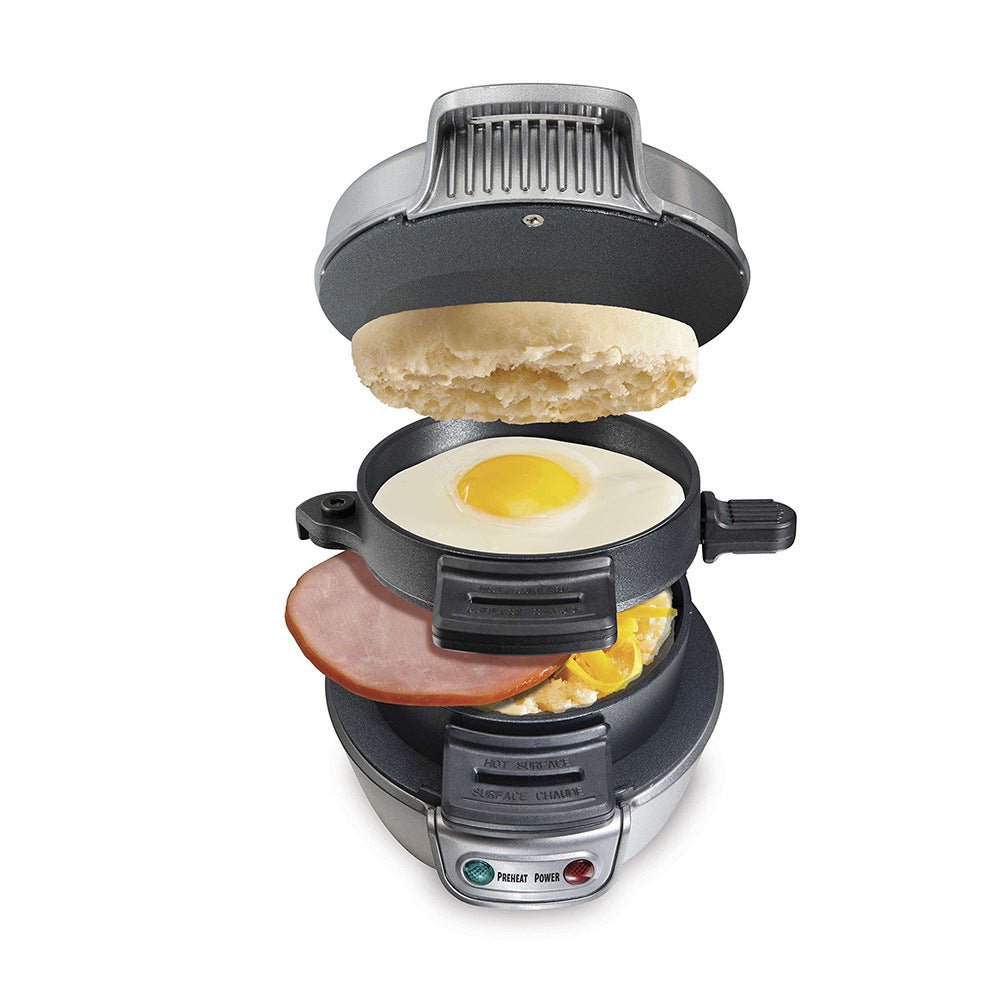 Máquina Eléctrica para Desayunos 3 en 1 Hamburguesas Sándwiches y Hue - DrCasaNova