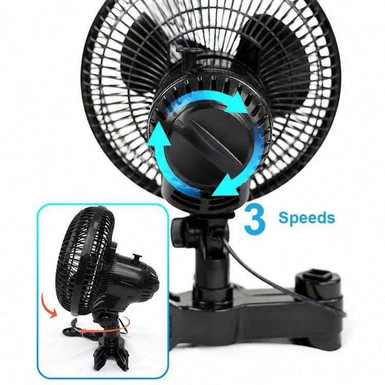 Ventilador Clip Oscilante - CasaNova