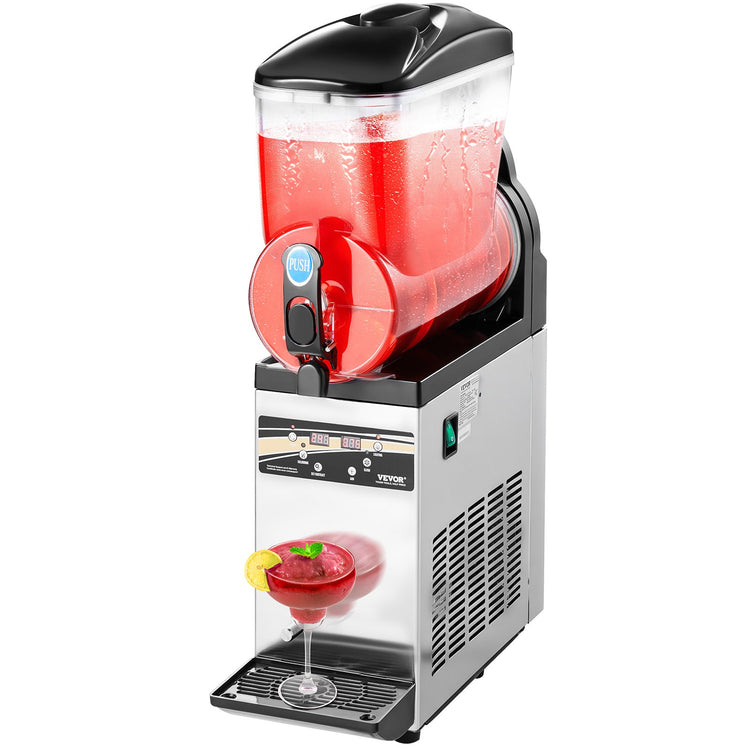 Máquina Granizadora Comercial 15L | Preparador de Margaritas, Granizados, Smoothies y Bebidas Congeladas - CasaNova